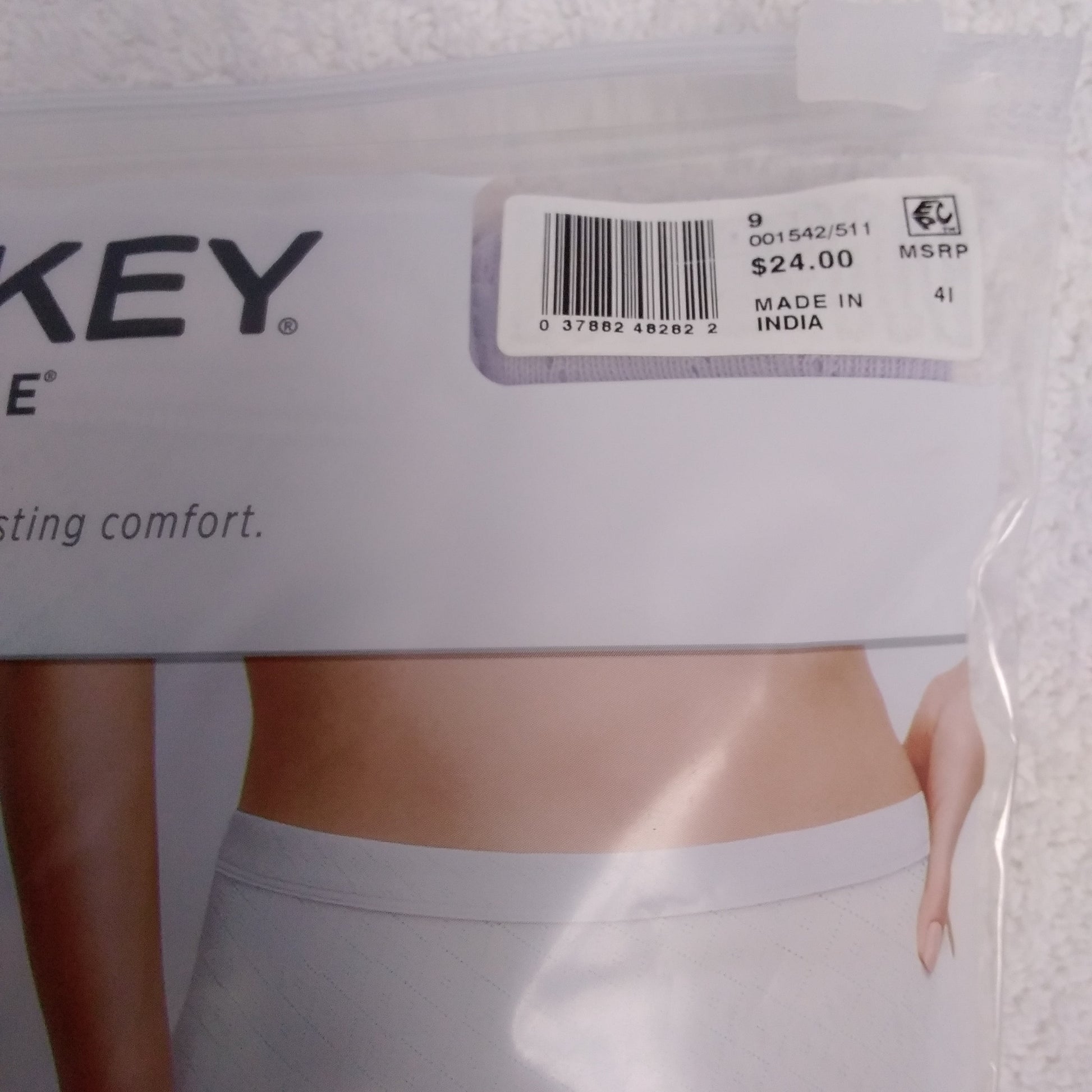Jockey Elance Breathe Comfort 100 Cotton Hipster Pantie 3 Pack Size 8 XL  for sale online