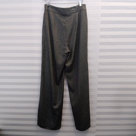 NWT - Madison Black Gardenia High Rise Wide Leg Tweed Pants - 6