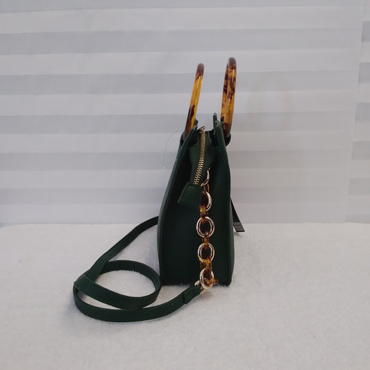 NWT - Like Dreams Hunter Green Round Handle Crossbody Bag