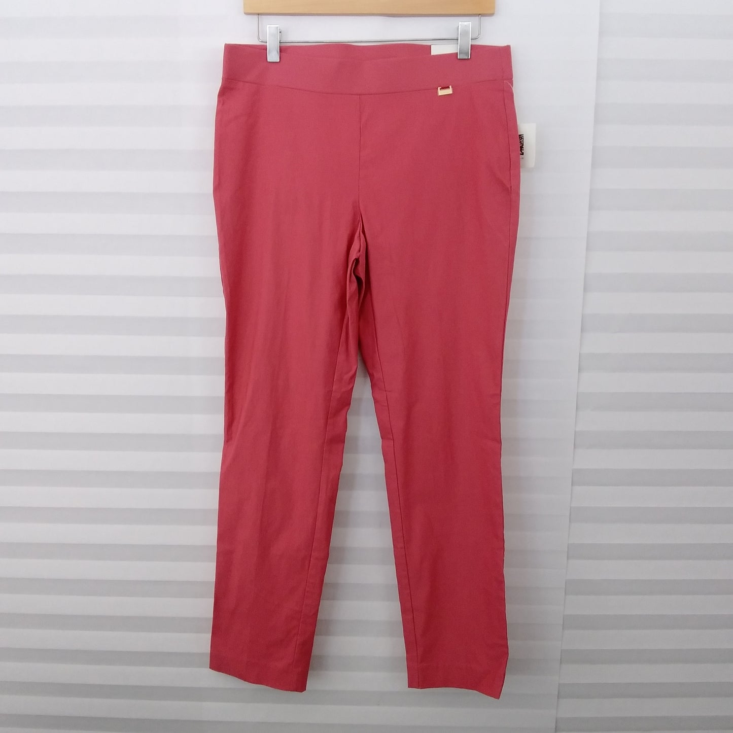 NWT - Anne Klein Slate Rose Slim Ankle Pull-On pants - 8