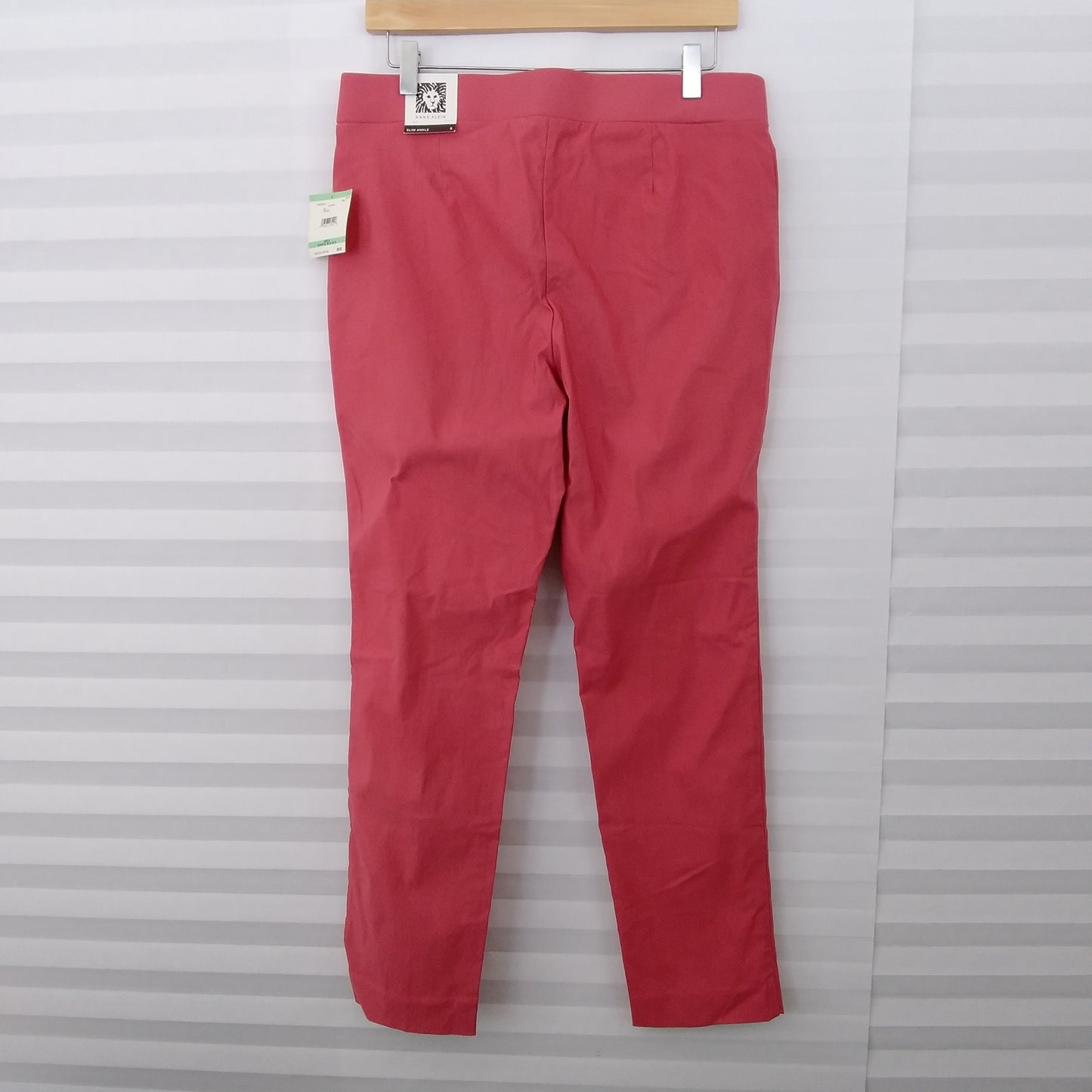 NWT - Anne Klein Slate Rose Slim Ankle Pull-On pants - 8