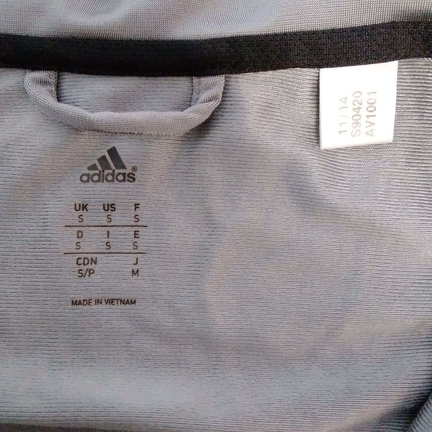 Adidas Gray Track Jacket - S