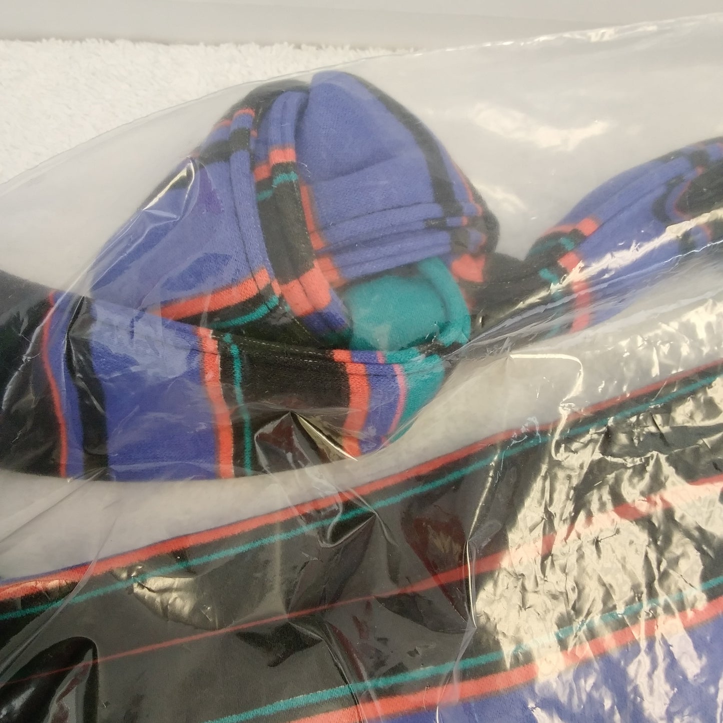 NWT - Girl Scouts 'Art Pop Stripe' Pro-Weave Slouch Bag
