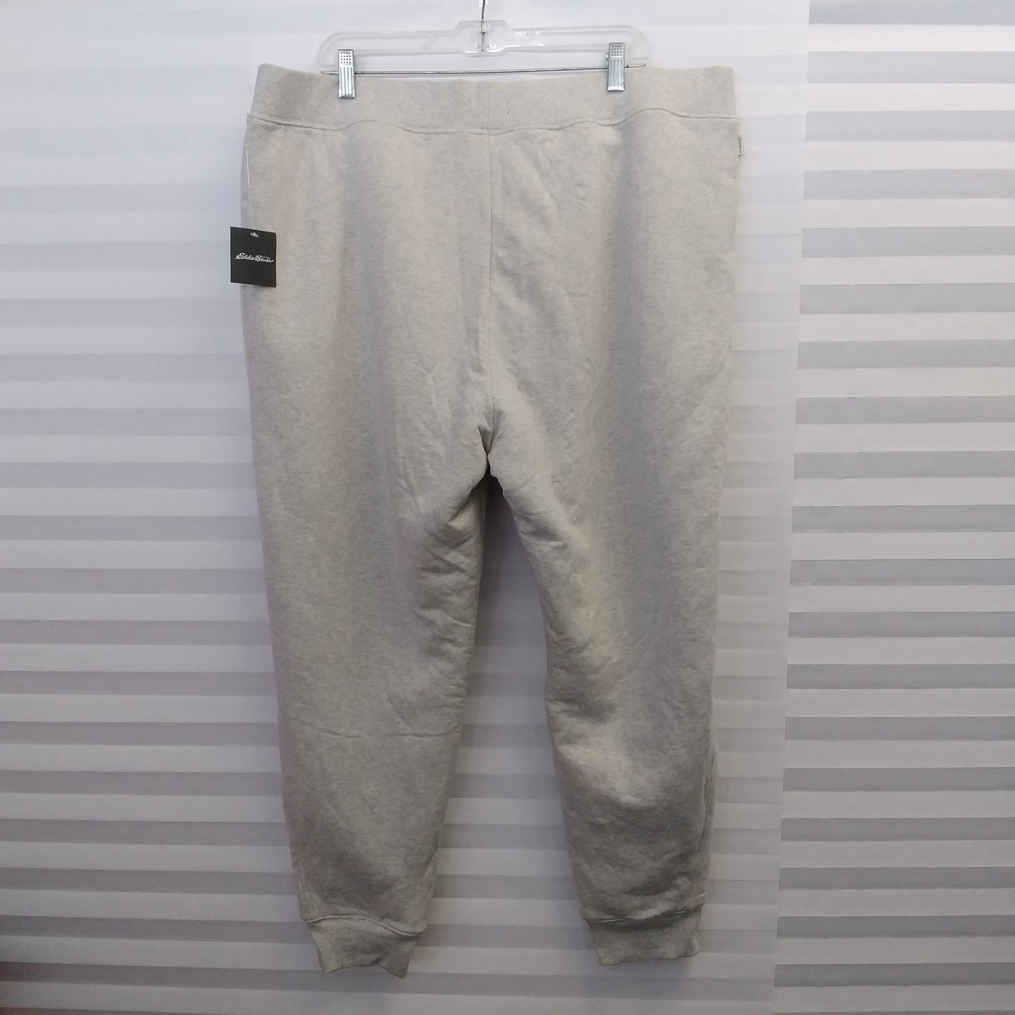 NWT - Eddie Bauer Gray Sherpa-Lined Jogger Pants - 2XL