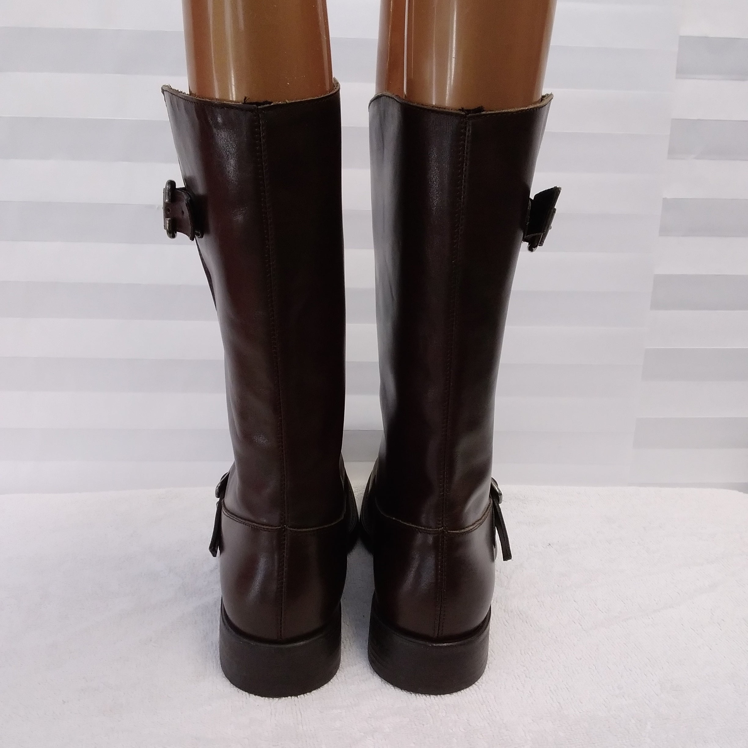 NWOB - Studio Pollini Brown Mid-Calf Boots - Size 40 (US 9