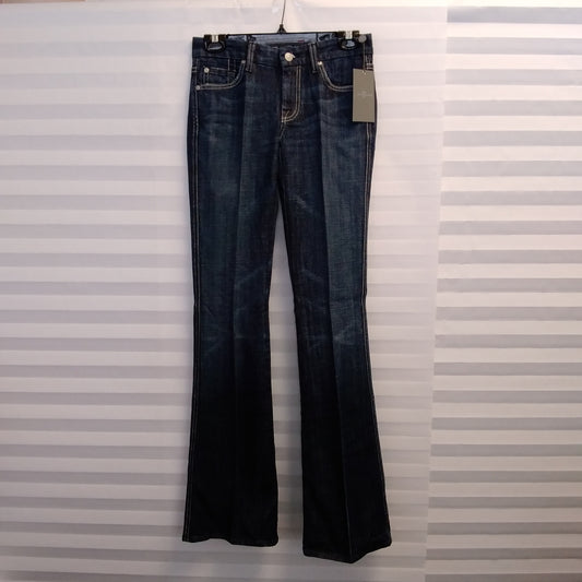 NWT - 7 for all mankind 'A' Pocket Flare Leg Denim Jeans - 26