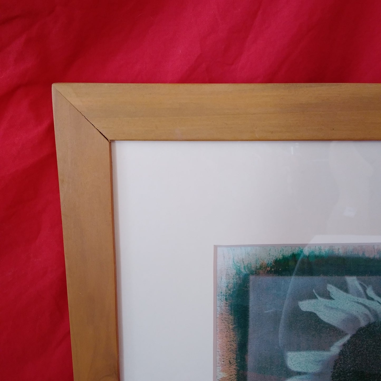 Framed "Sunflower 3" Gum Bichromate Photograph by Alan Dehmer