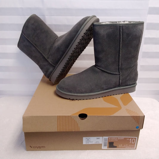 NIB - Koolaburra by UGG Women's Gray Koola Short Boots - Size: 10