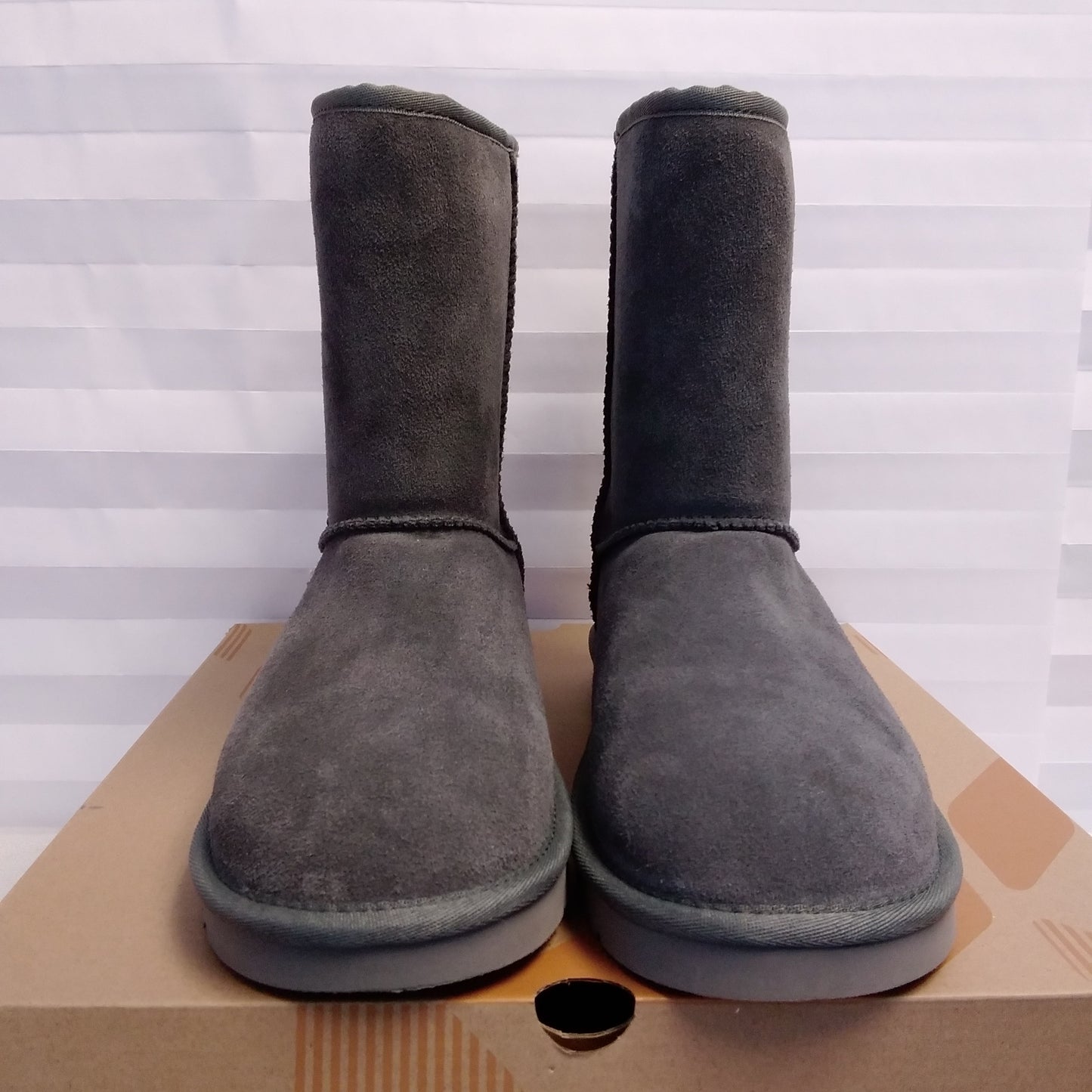 NIB - Koolaburra by UGG Women's Gray Koola Short Boots - Size: 10