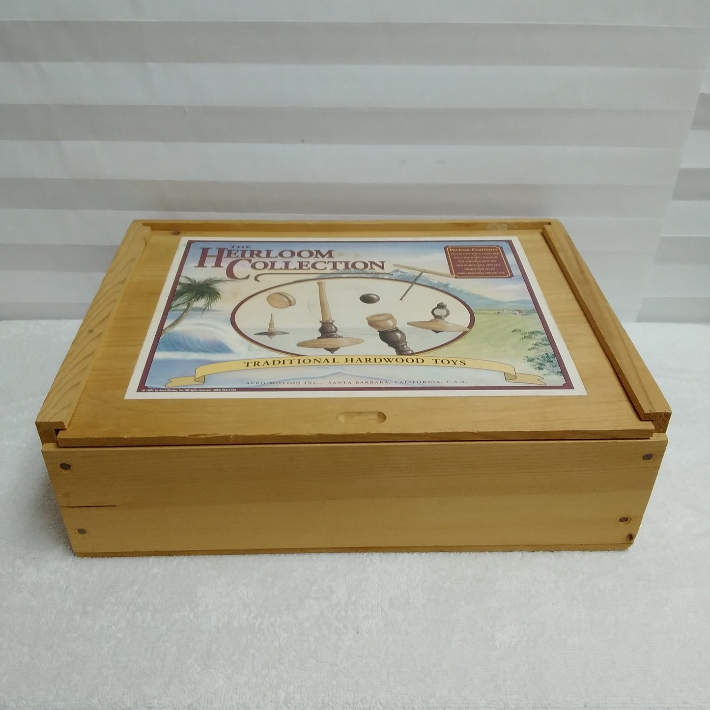 The Heirloom Collection Traditional Hardwood Toys by Aero-Motion