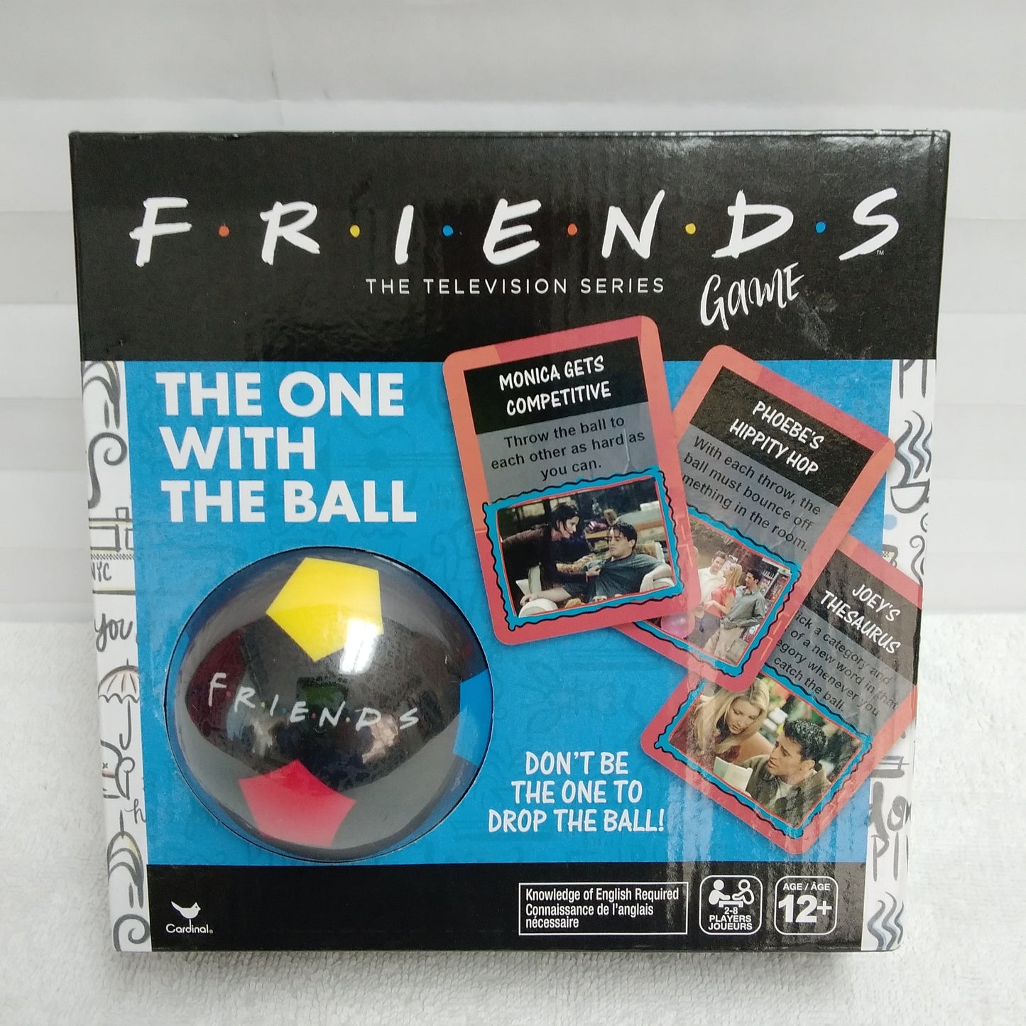 NIB - Friends "The One With The Ball" Party Game by Cardinal Games