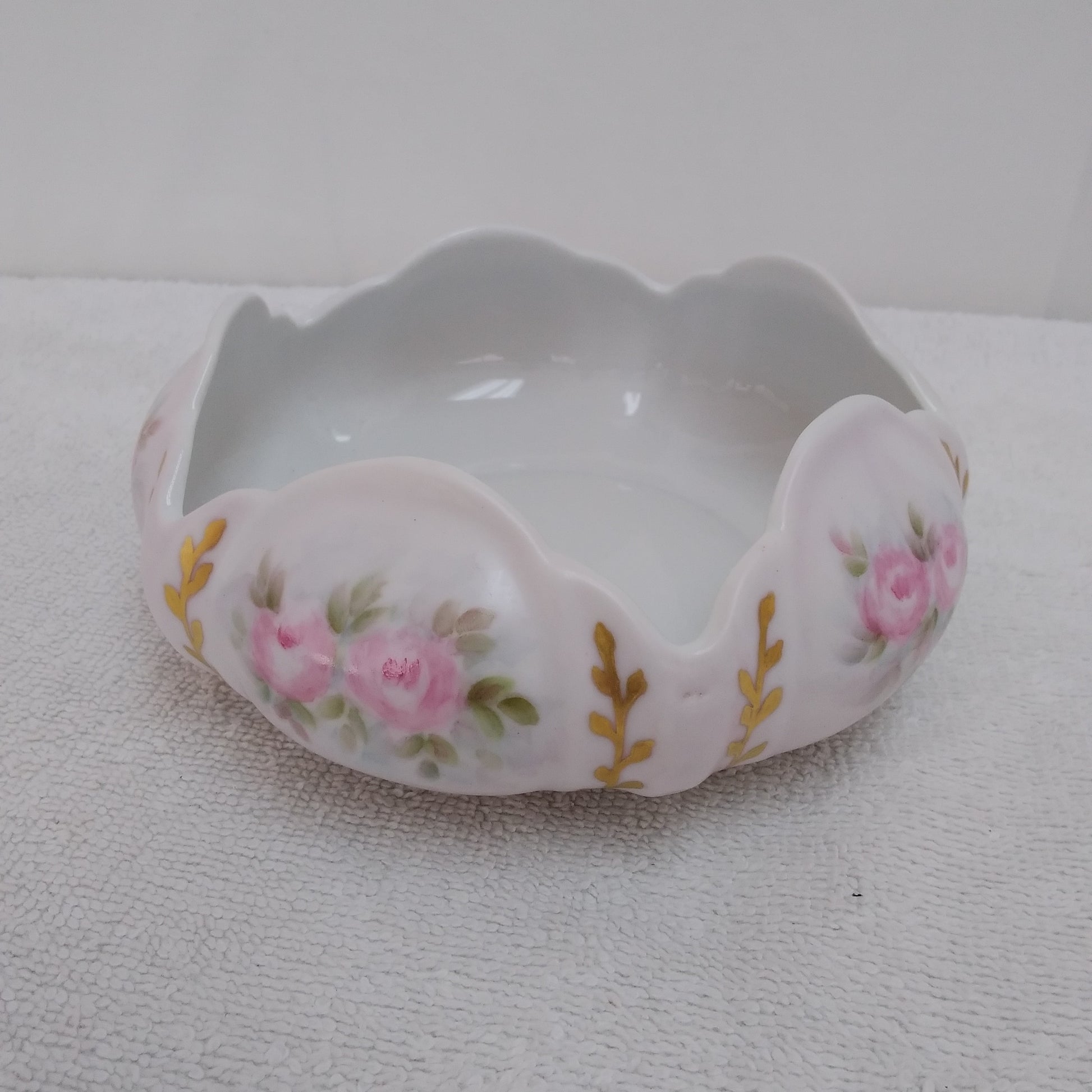 Floral Trinket Dish (Thrifted)