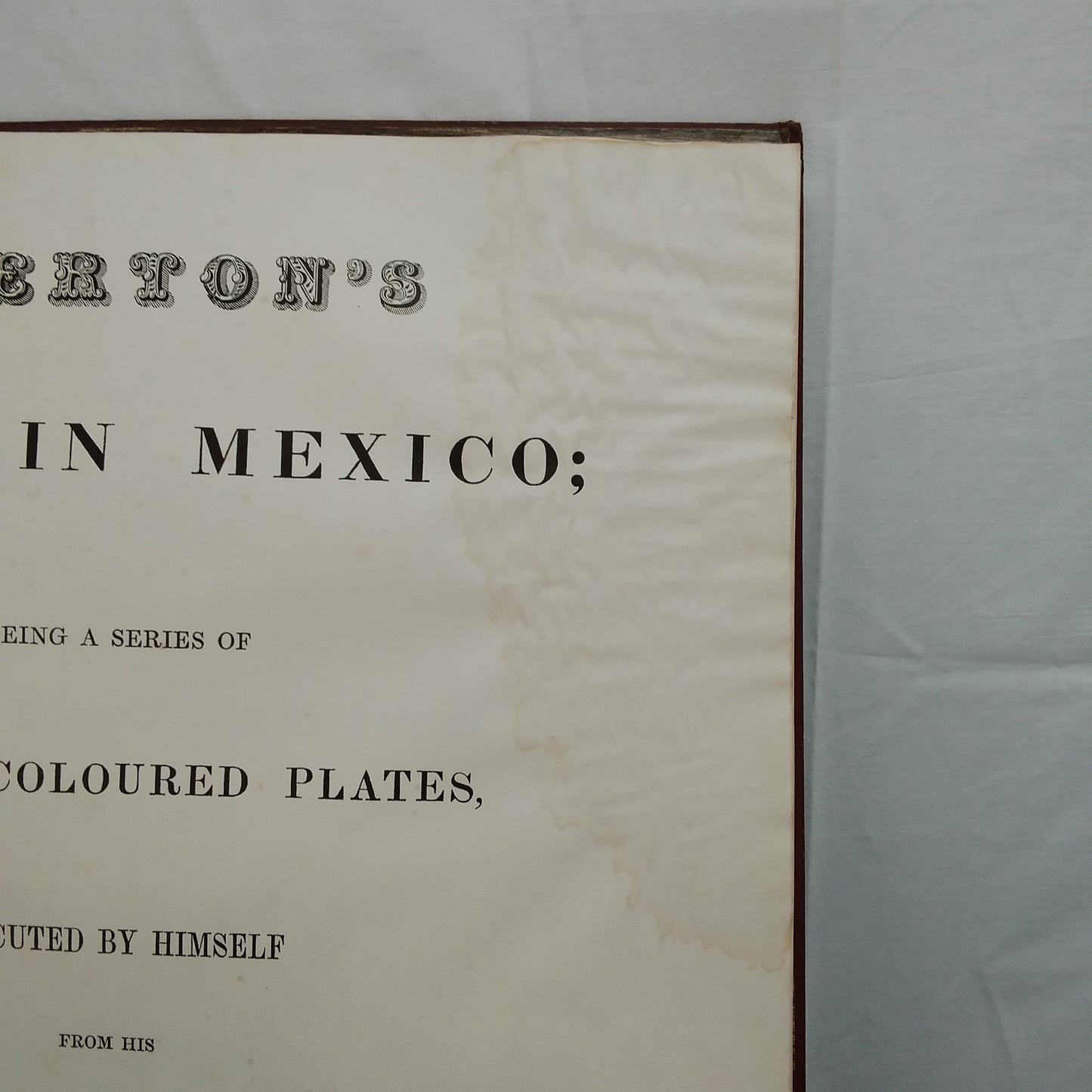 RARE -- Daniel Egerton en Mexico, Vistas de Mexico, Spanish Edition