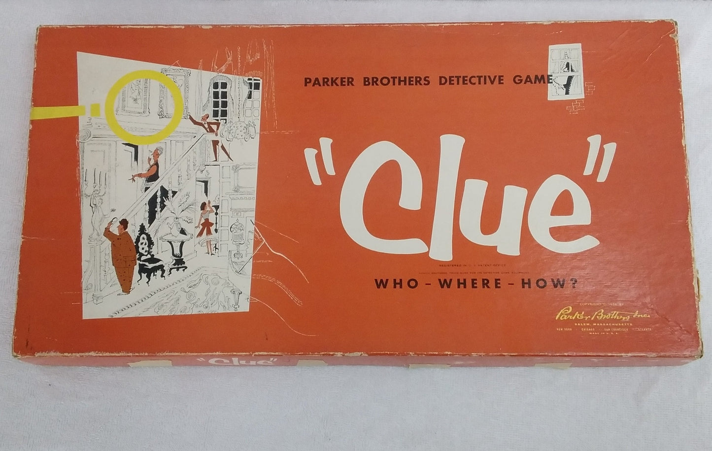 VTG -- Parker Brother's 1956 Edition of Clue
