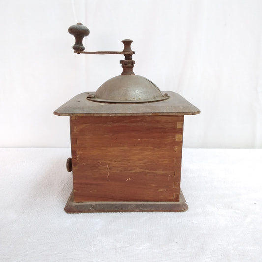 ANTIQUE -- Peugeot Freres Valentigney Coffee Mill -- early 20th c, before 1940