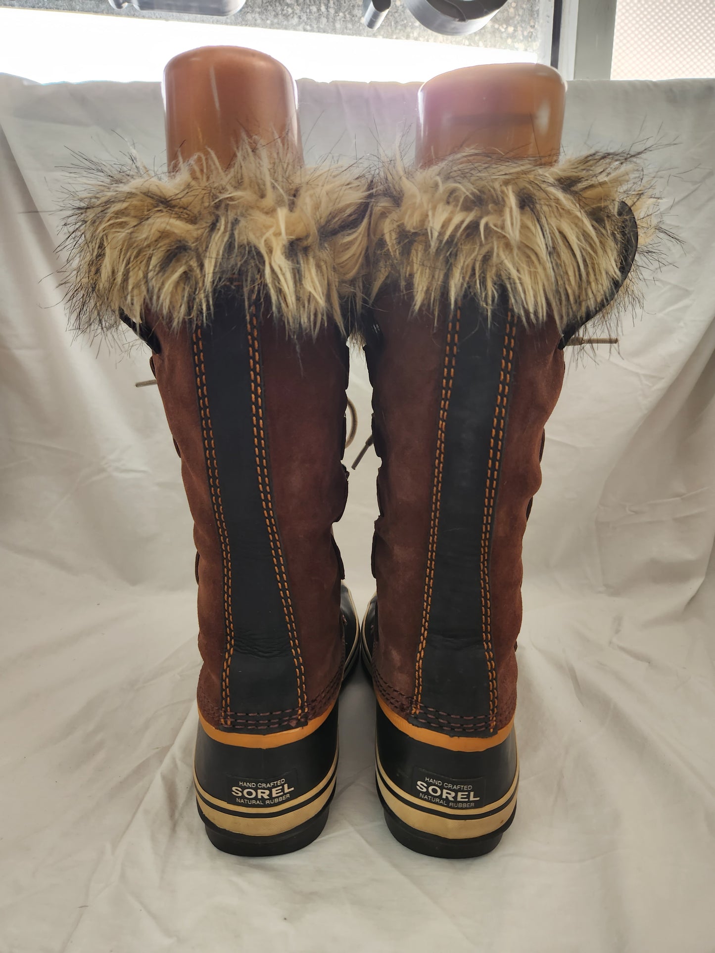 Sorel Women's Brown Joan Of Arctic Waterproof Winter Snow Boot - Size: 8.5