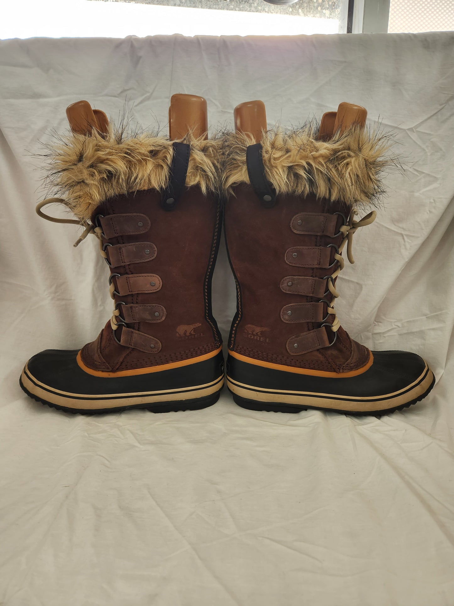 Sorel Women's Brown Joan Of Arctic Waterproof Winter Snow Boot - Size: 8.5