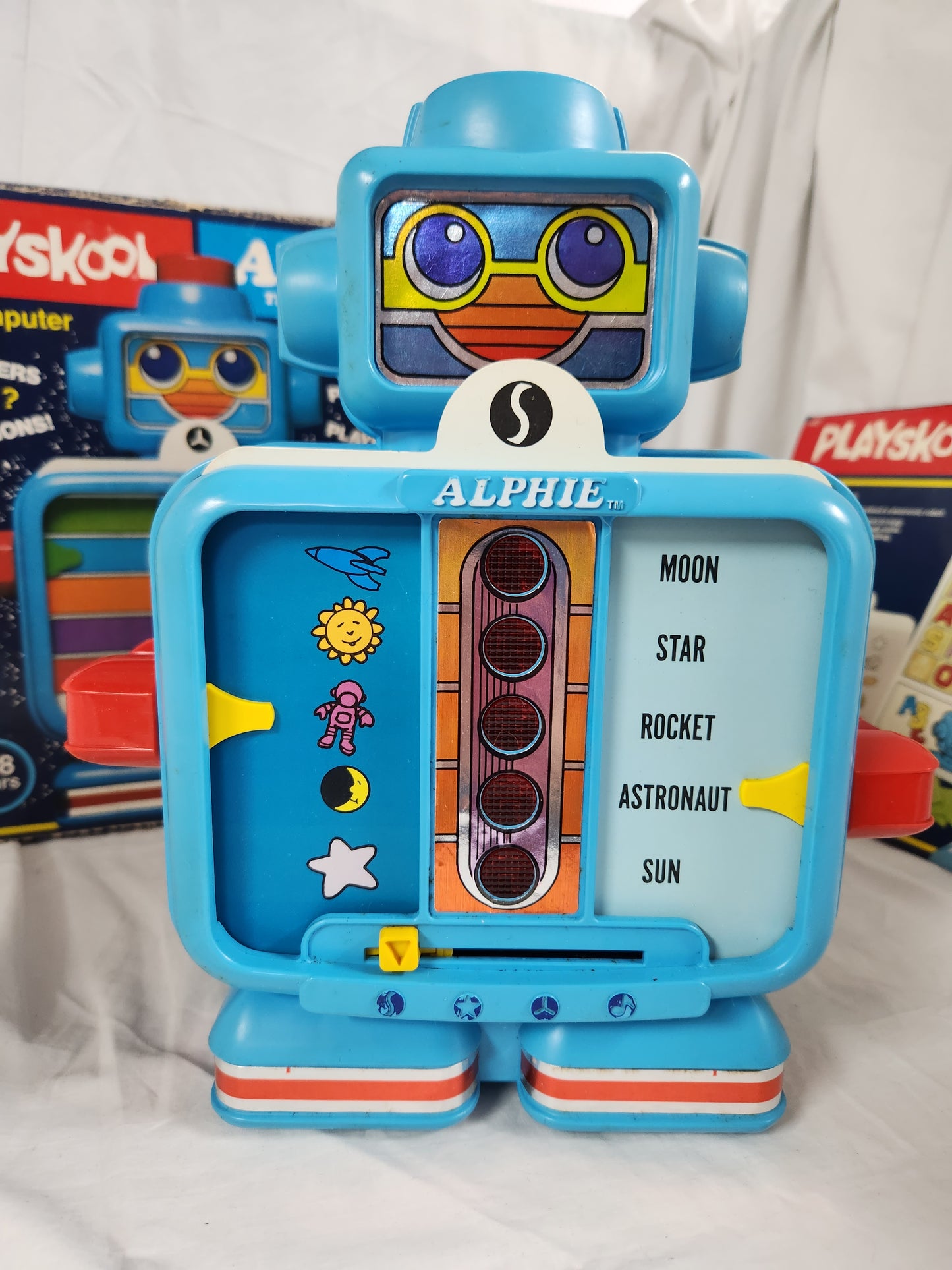 80s electronic robot toys