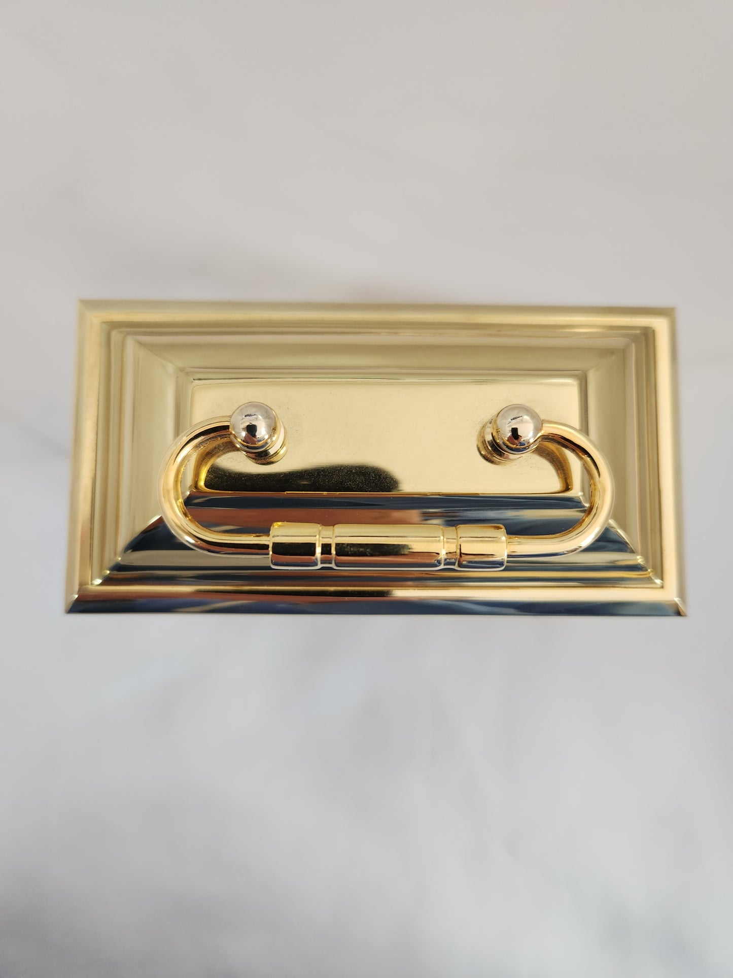 Howard Miller Brass Dual Chime Clock 645-229 W/ Westminster & Whittington Chimes