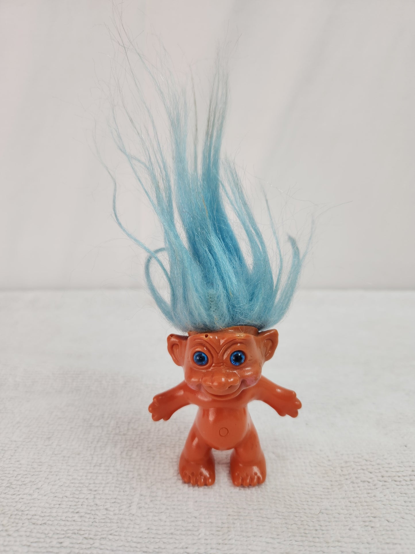 VTG - Etone 2-1/2" Troll with Blue Hair & Blue Eyes