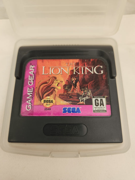 The Lion King (Sega Game Gear) Cartridge