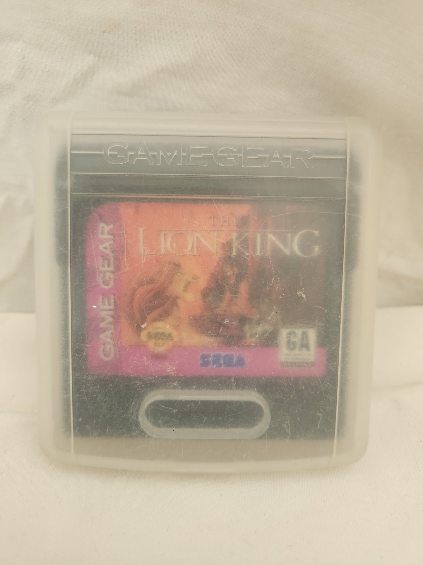 The Lion King (Sega Game Gear) Cartridge