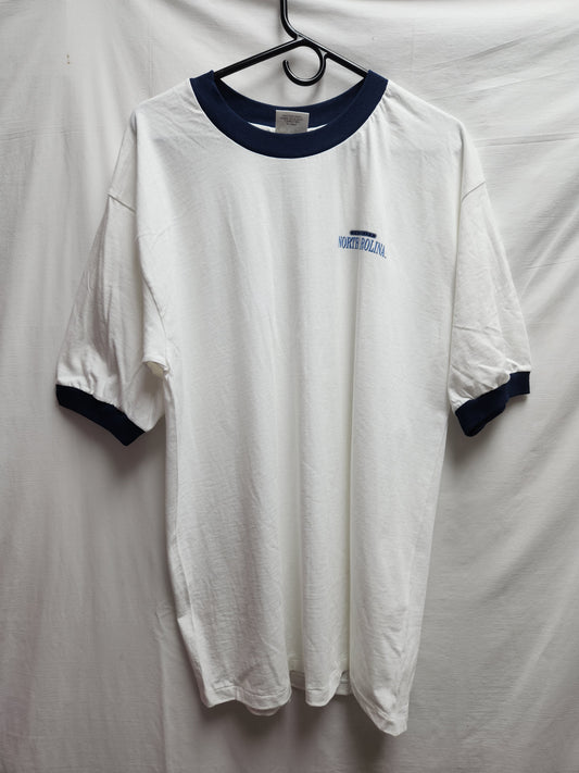Retro - The Cotton Exchange White Blue "University North Carolina" UNC T-Shirt - XL
