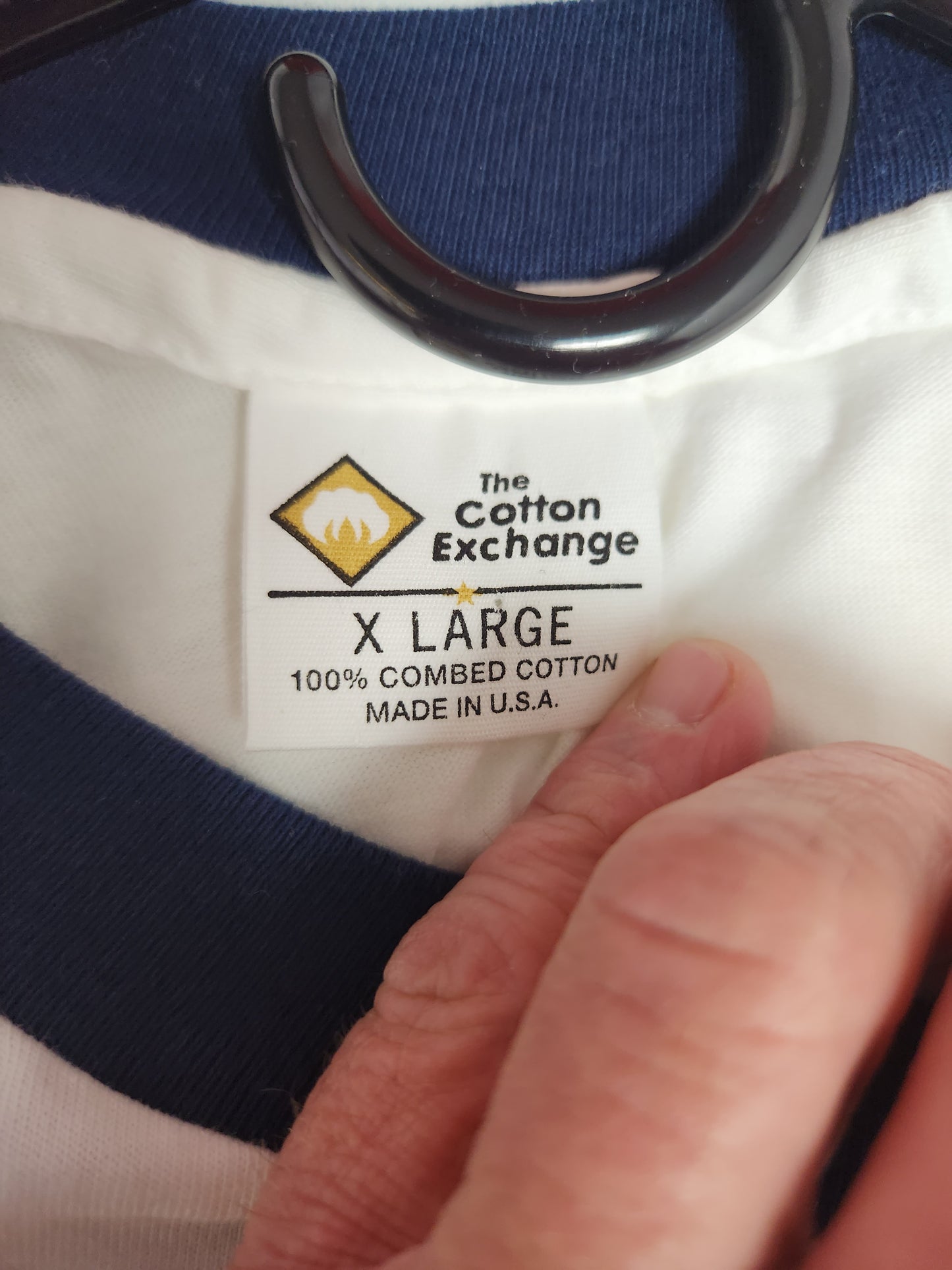 Retro - The Cotton Exchange White Blue "University North Carolina" UNC T-Shirt - XL