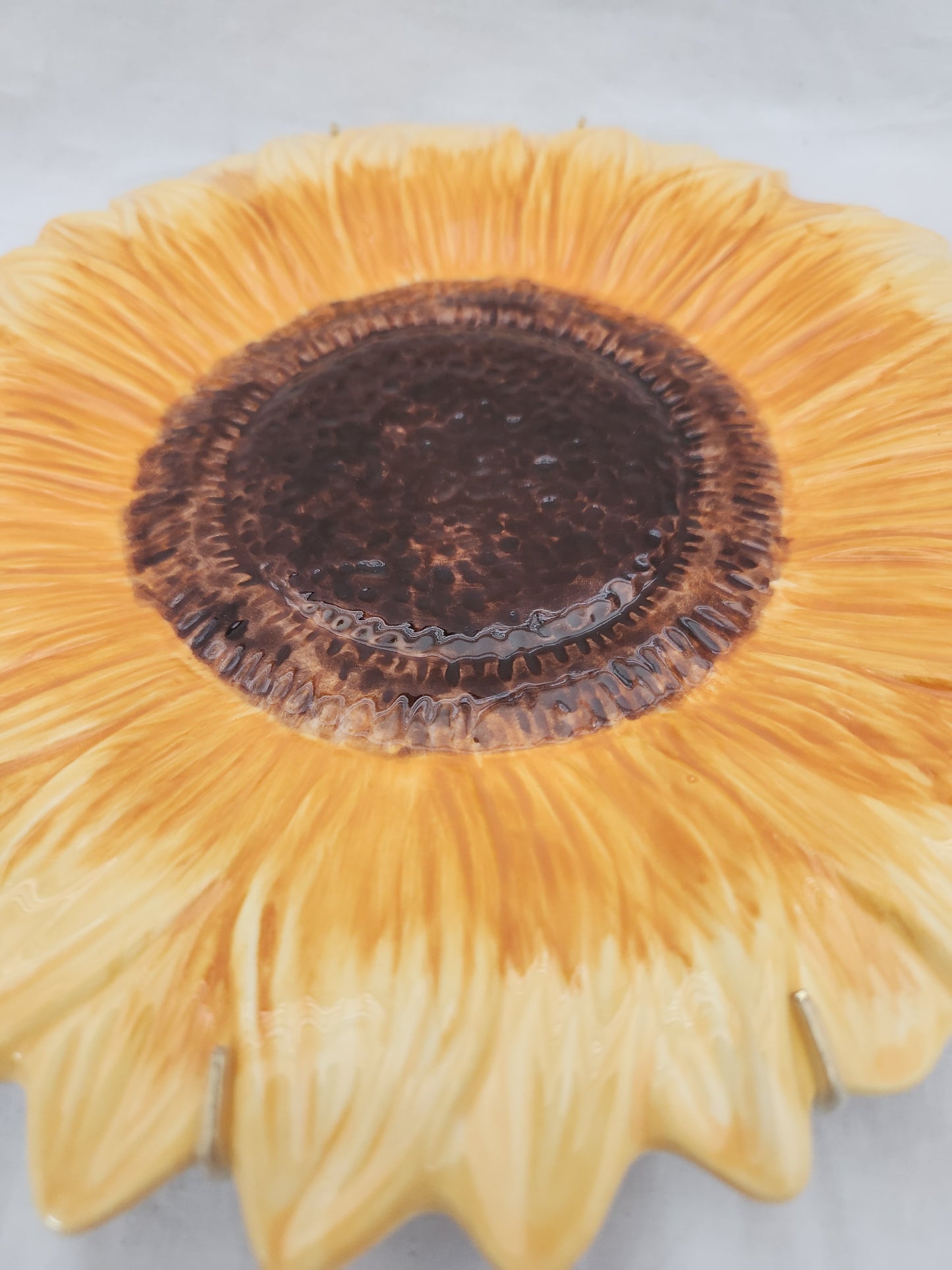 Tuscan Sunflower Decorative Plate by Home Essentials and Beyond - made in PRC