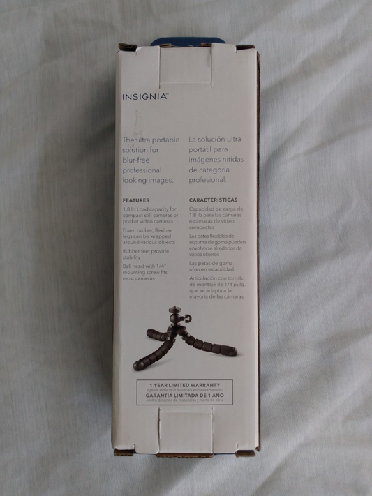 Insignia 6" Flexible Tripod - New!
