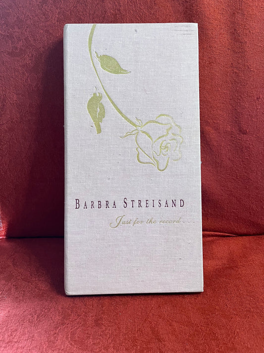 Barbra Streisand-1991 "Just for the record...." Four CD Box Set with Book