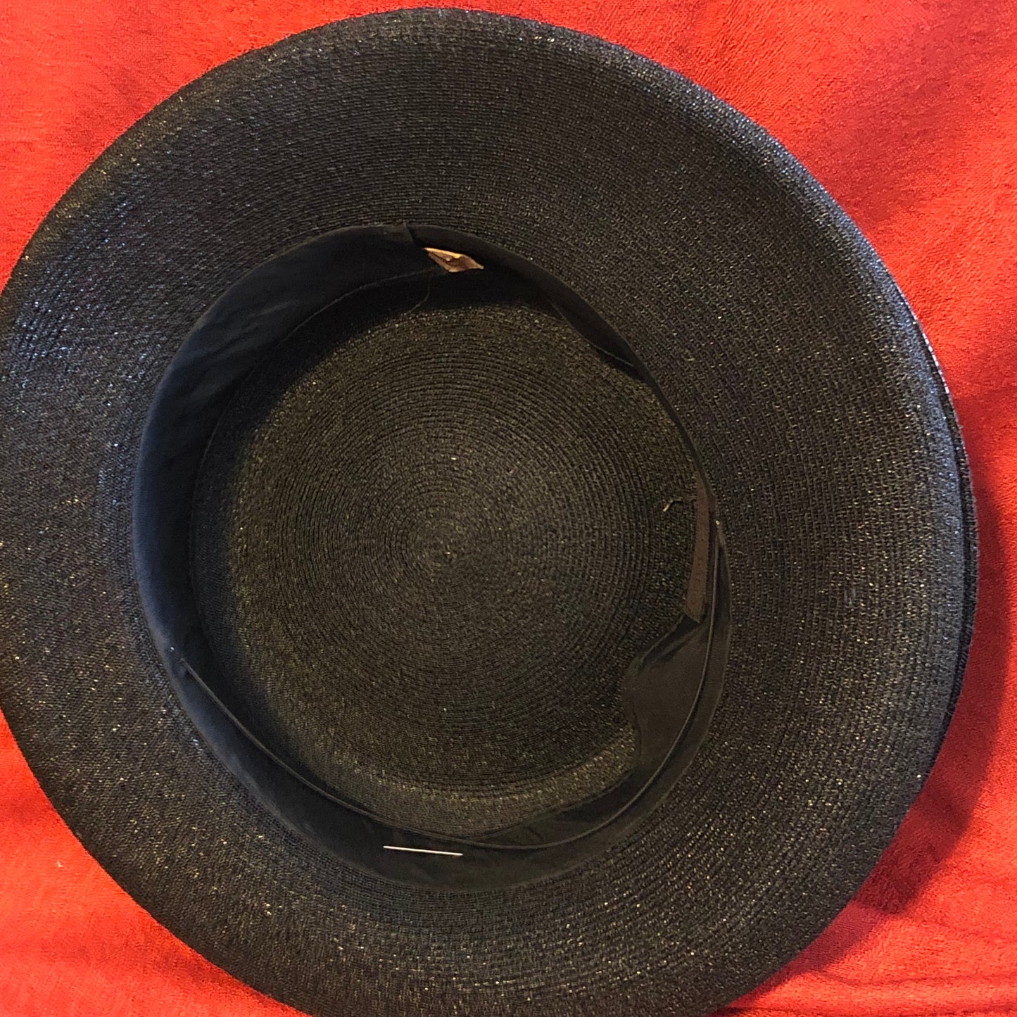 Vintage Hat Box with Hats and Pins