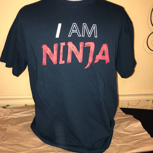 "I am Ninja" T-shirt - Large