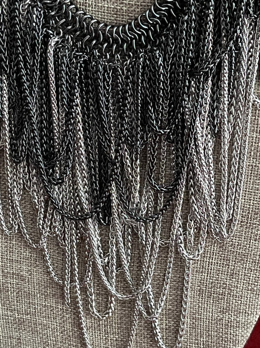 Kendra Scott "Margot" Mesh Statement Necklace