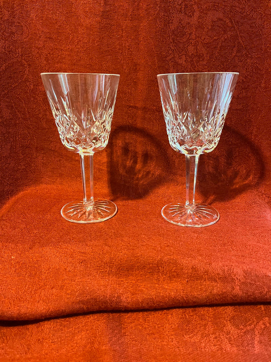 Waterford Crystal Lismore Wine Claret (Set of 2)