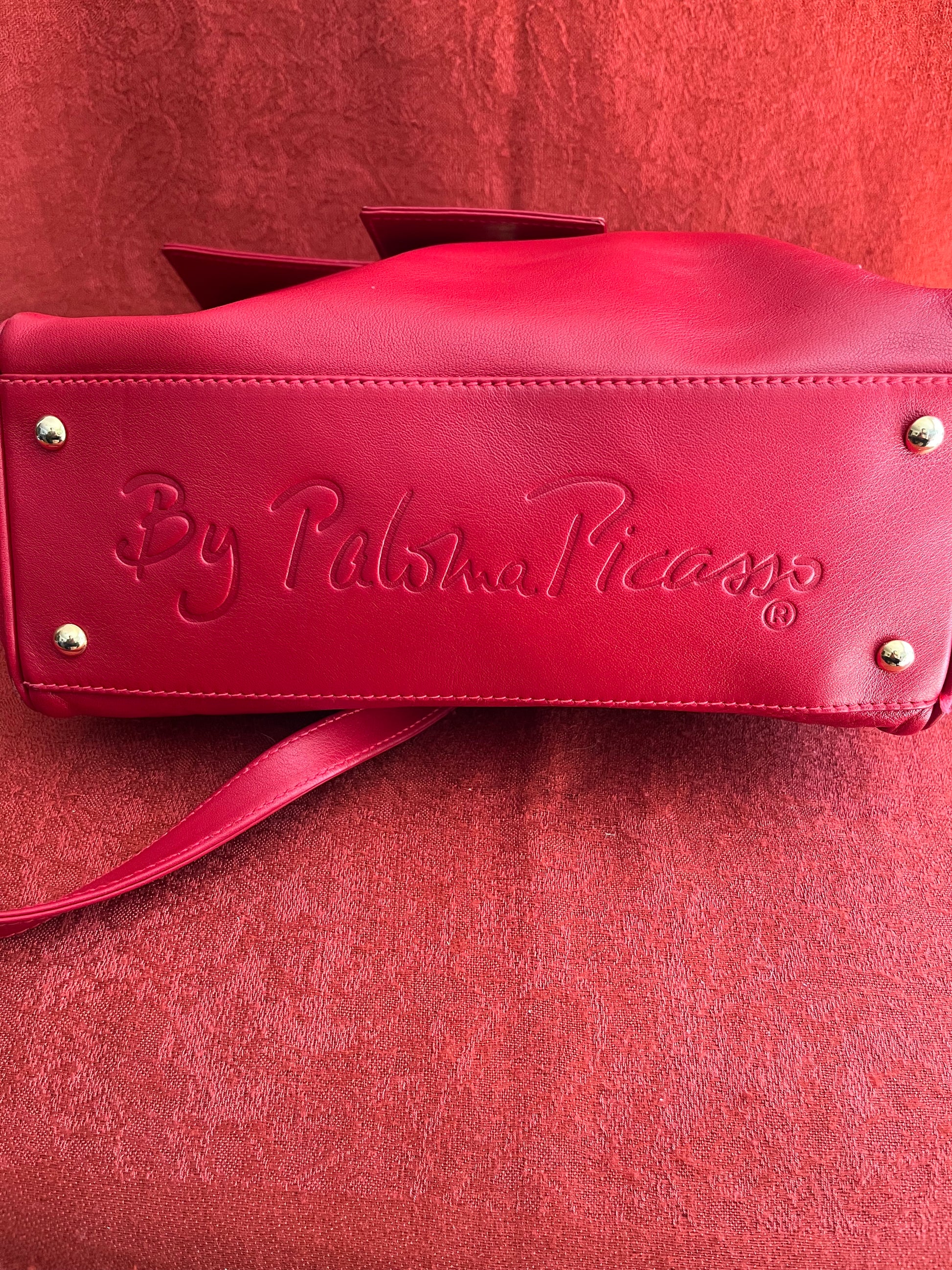 Paloma Picasso Leather Bag 