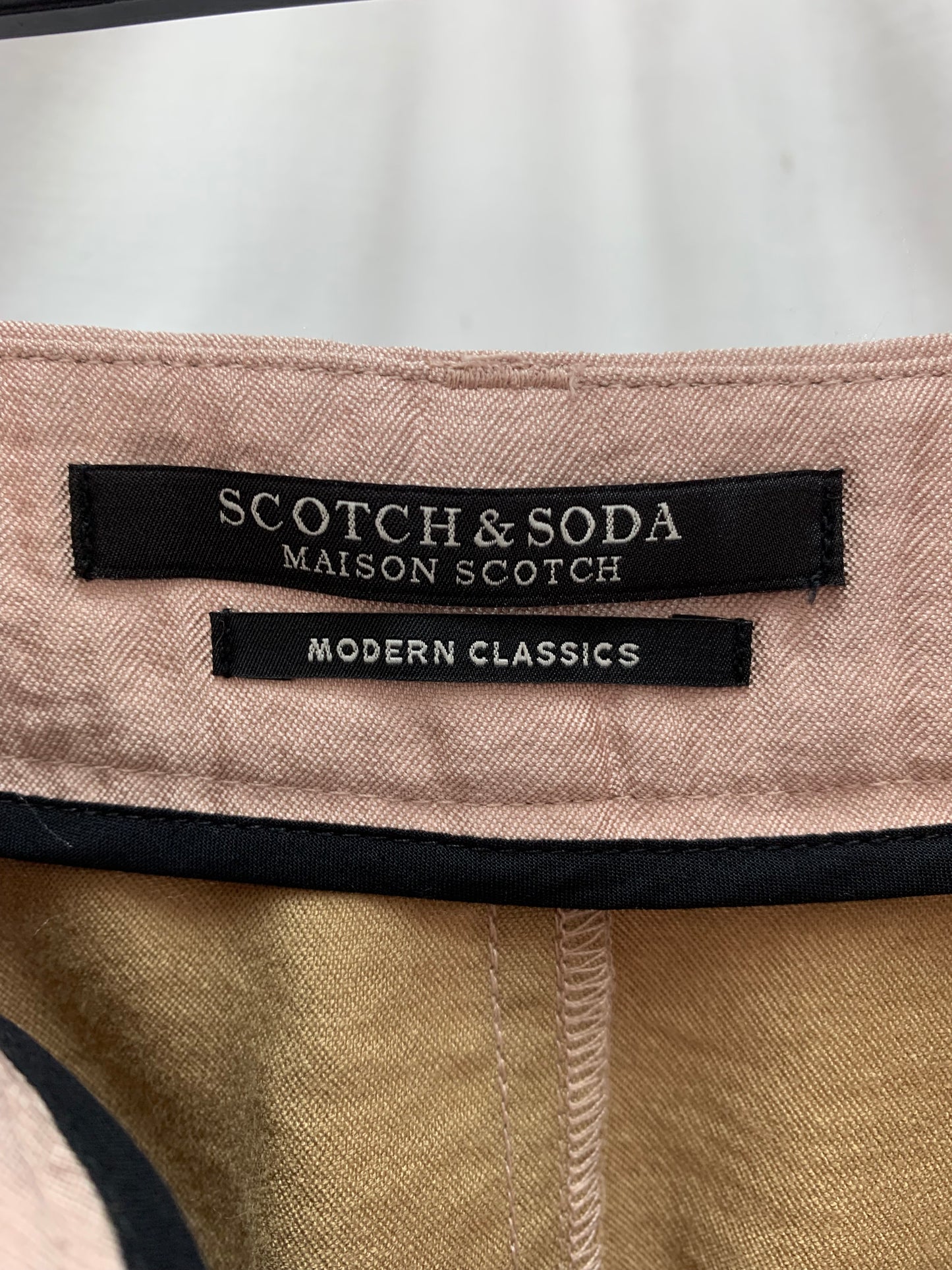 NWT - SCOTCH & SODA pink-ish taupe mini Skirt - Size Small