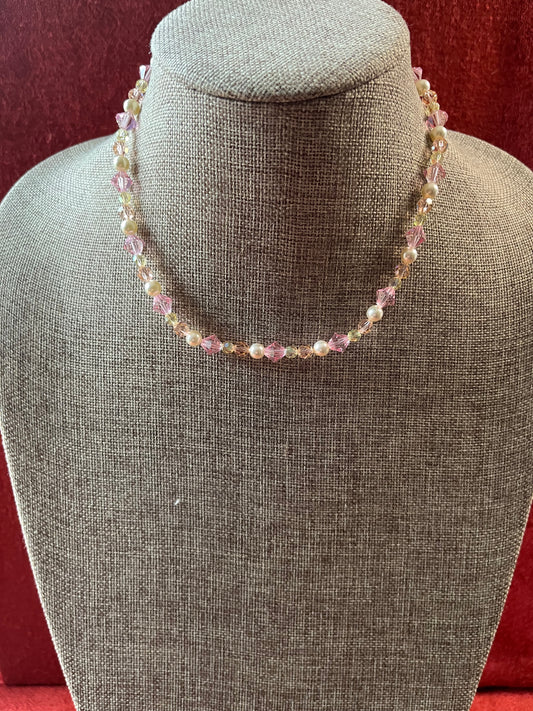 Swarovski Crystal Adjustable Necklace