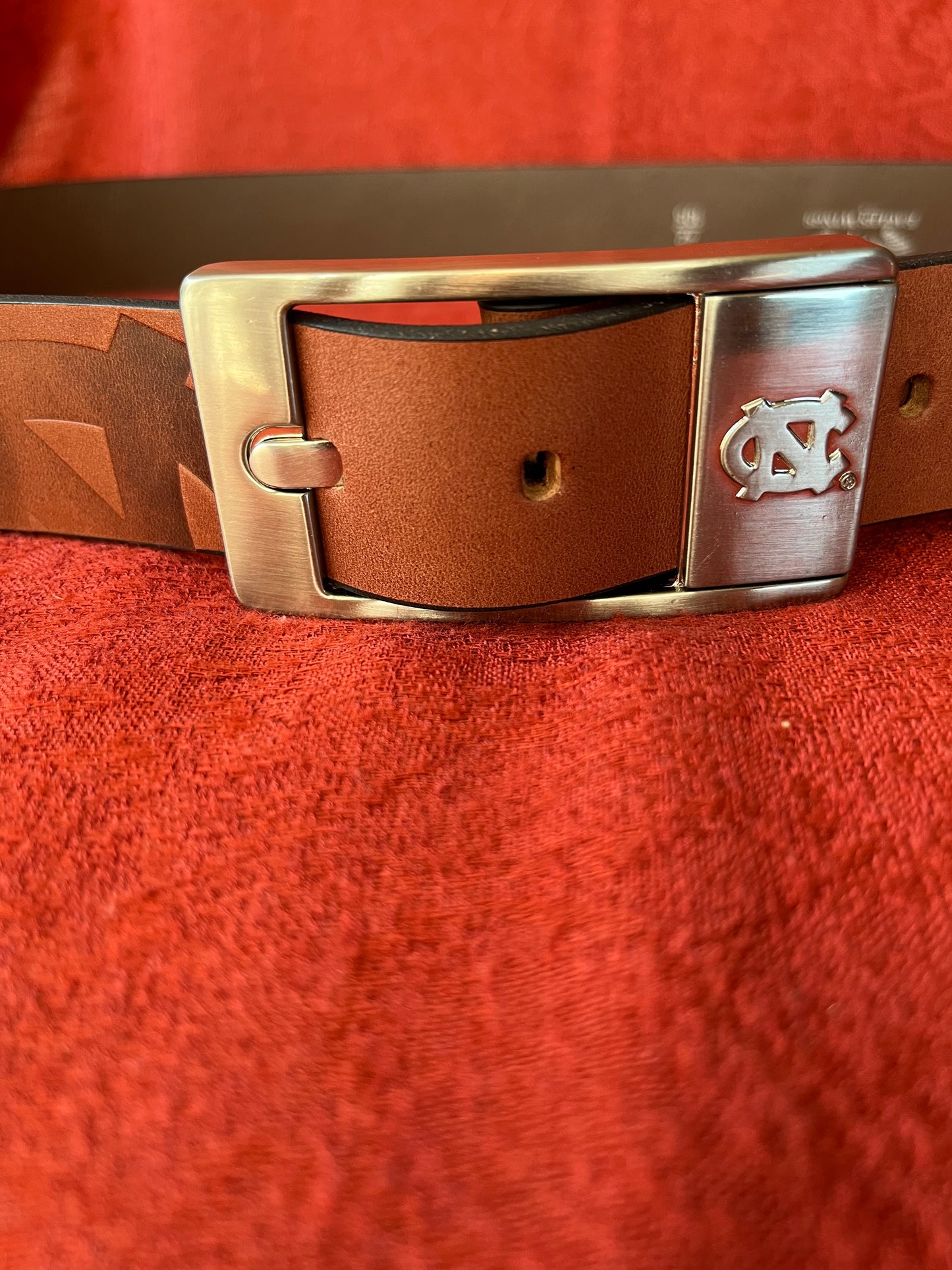 Eagles Wings Leather UNC Leather Belt