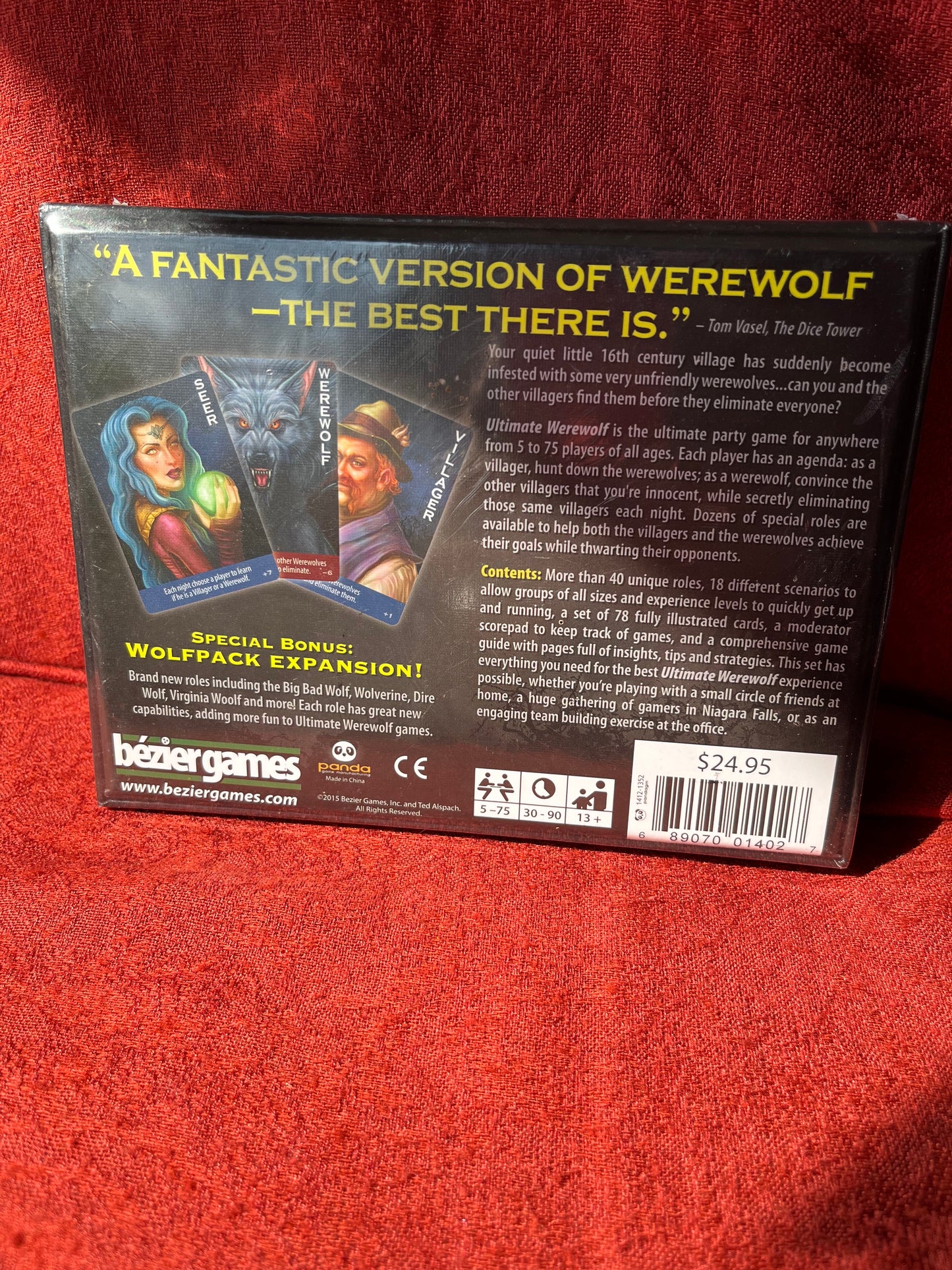 Ultimate Werewolf Deluxe Edition Party Game