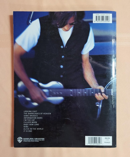 Jackson Browne Looking Back - 10 Song Guitar Tab Music Booklet