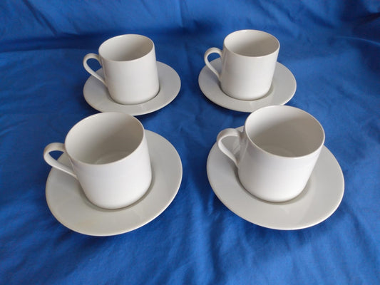 Cappuccino - Four Cups and Saucers
