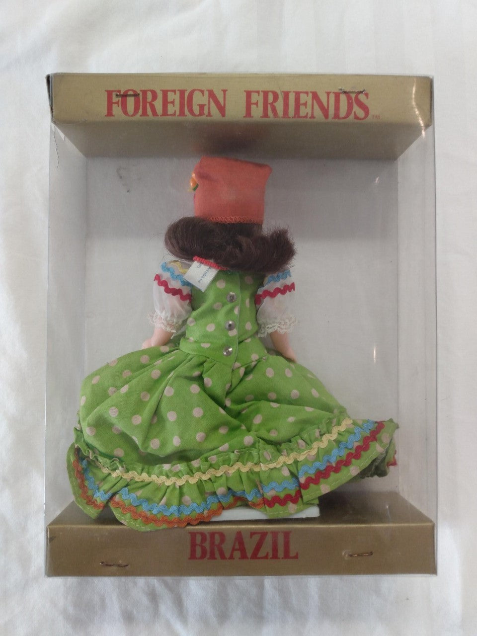 Vintage Foreign Friends 8" Doll (Brazil)-Original Box