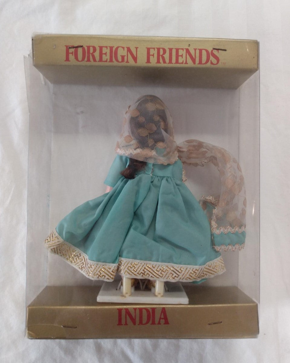 Vintage Foreign Friends 8" Doll (INDIA)- Original Box