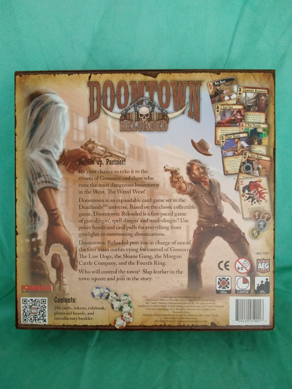 Doomtown Reloaded Game by AEG
