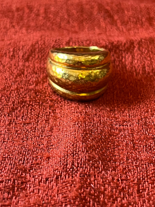 Sterling Fashion Ring by Etrusca Gioielli-Size 7