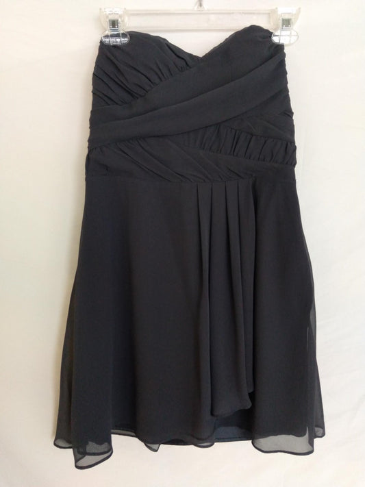 Express Gray Strapless Party Dress - 4
