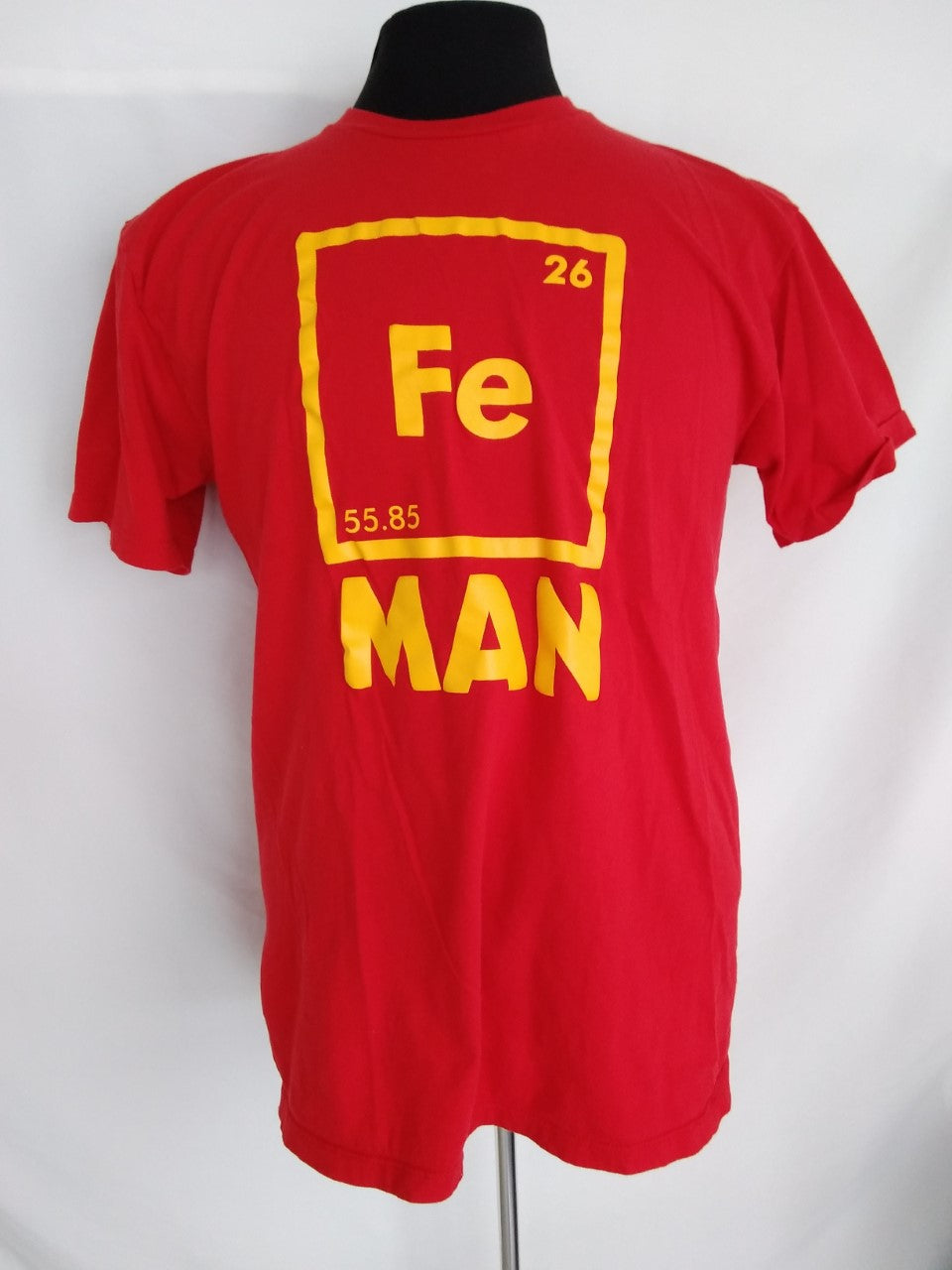 Graphic Tee Red Fe(Iron) Man - Size LG