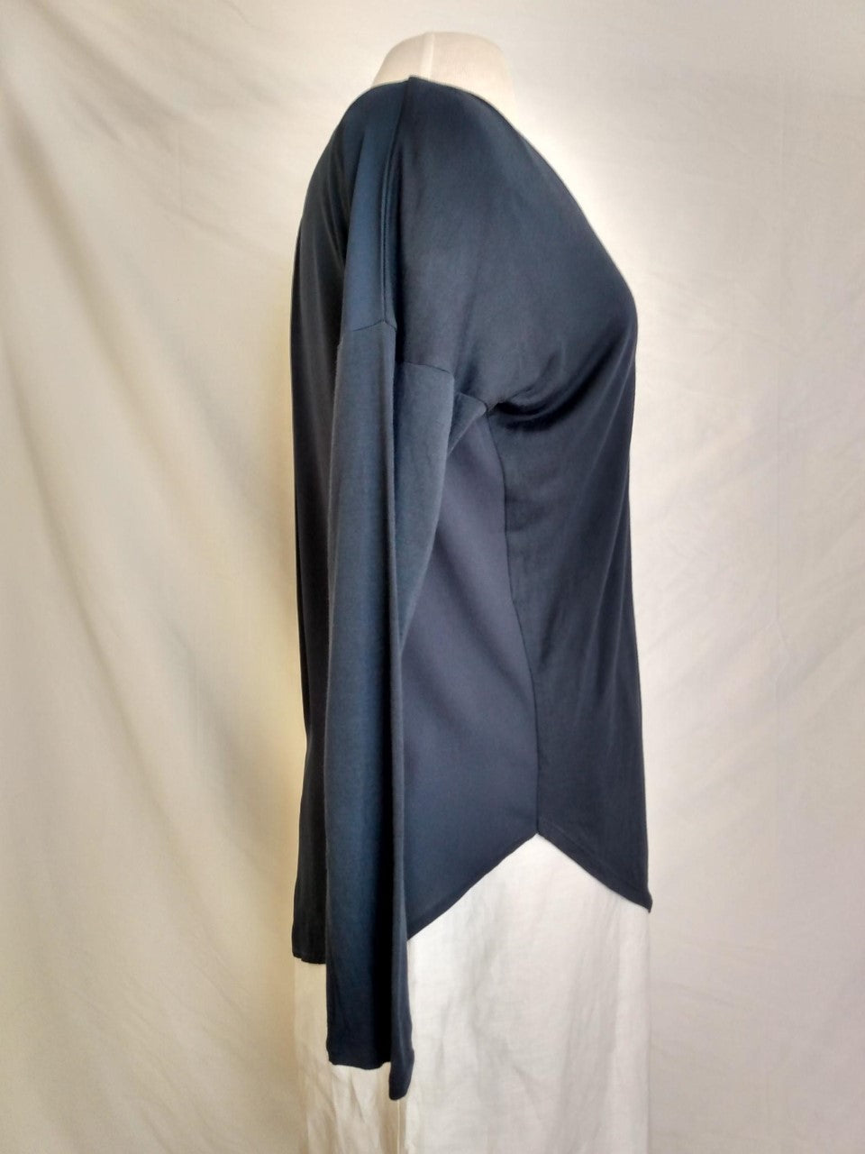 Halston Heritage black Long Sleeve Shirt - L