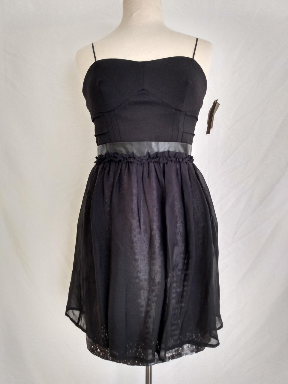 NWT - HYPE black Formal Mini Dress - 6